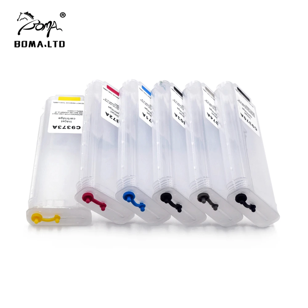 

280ML With Auto Reset Chip Refill Ink Cartridge For HP70 70 Designjet z5400 5400 Printer C9448A C9449A C9451A-C9454A