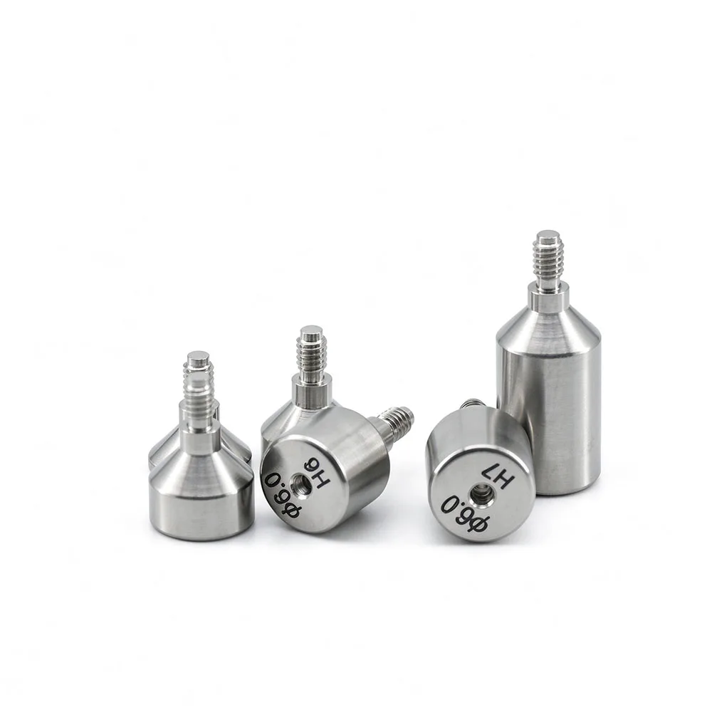 Konemay 10pcs Cylindrical Healing Abutment For Adin Titanium High Polishing Regular Dental Implant Restoration Accessories