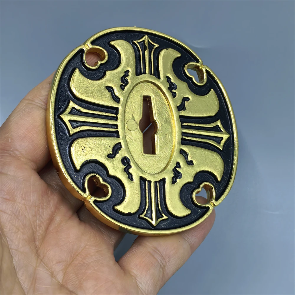 

Очень красивые аксессуары для защиты Tsuba из сплава для японского меча, самурая, катаны, обработанная ручка, фитинги «сделай сам»