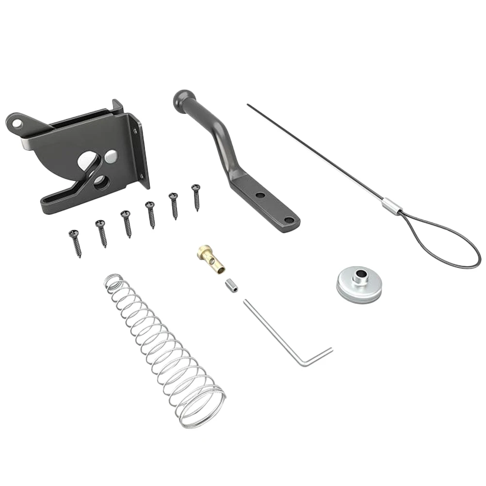 

Latch Fence Locks Carbon Steel Wooden Gates Privacy Heavy Duty Gate H Spring Loaded Wide Application Garden