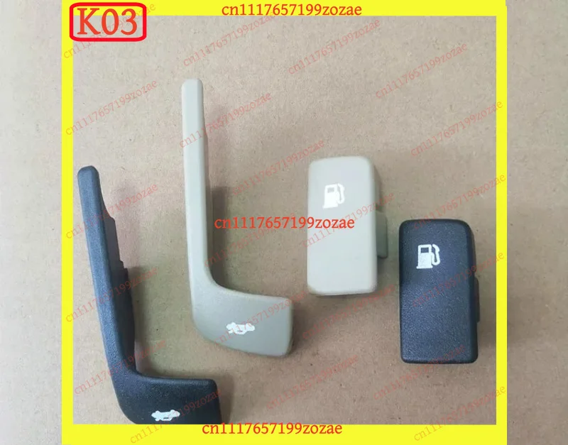 k03 1pc Trunk Fuel Tank Cap Handle Cover Trim for Mazda 3 Auto Accessories