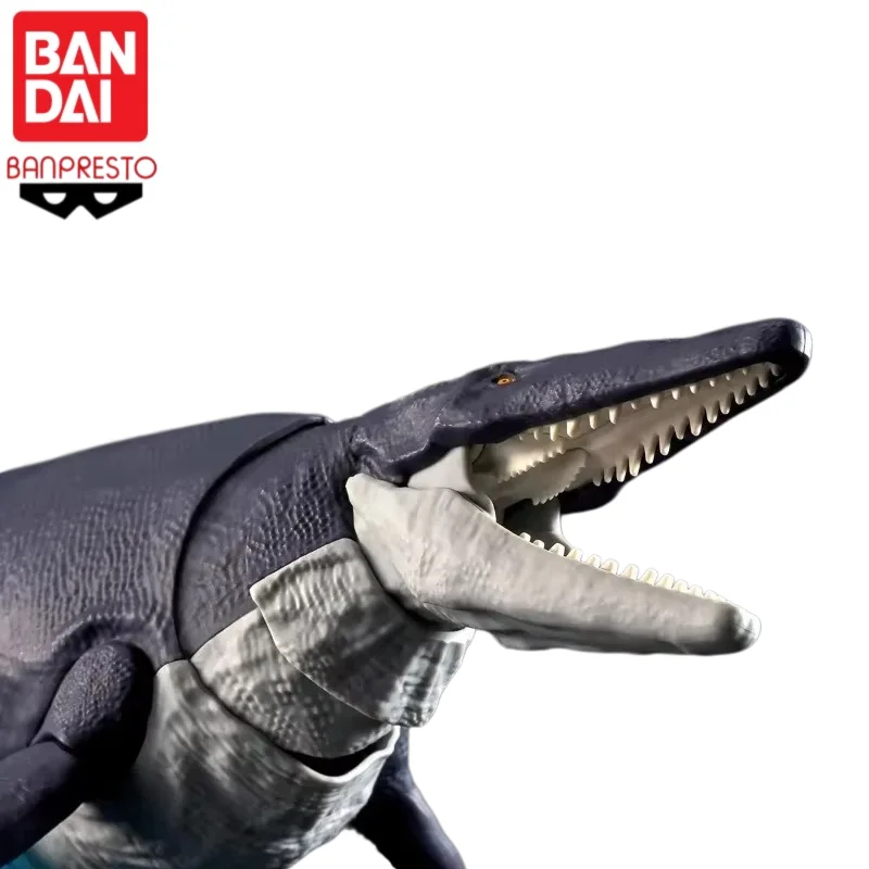 

Оригинальная фигурка Bandai: Динозавр Ланнозавр и Мозазавр, коллекционная модель, игрушка, статуэтка для гаража, украшение