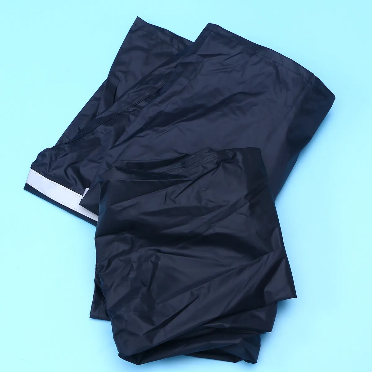 

Two-Piece Thicken Rain Suit Reflective Stripe Cycling Raincoat Rain Pants for Adults Men Women Size Xxxl Polyester Taffeta Dark