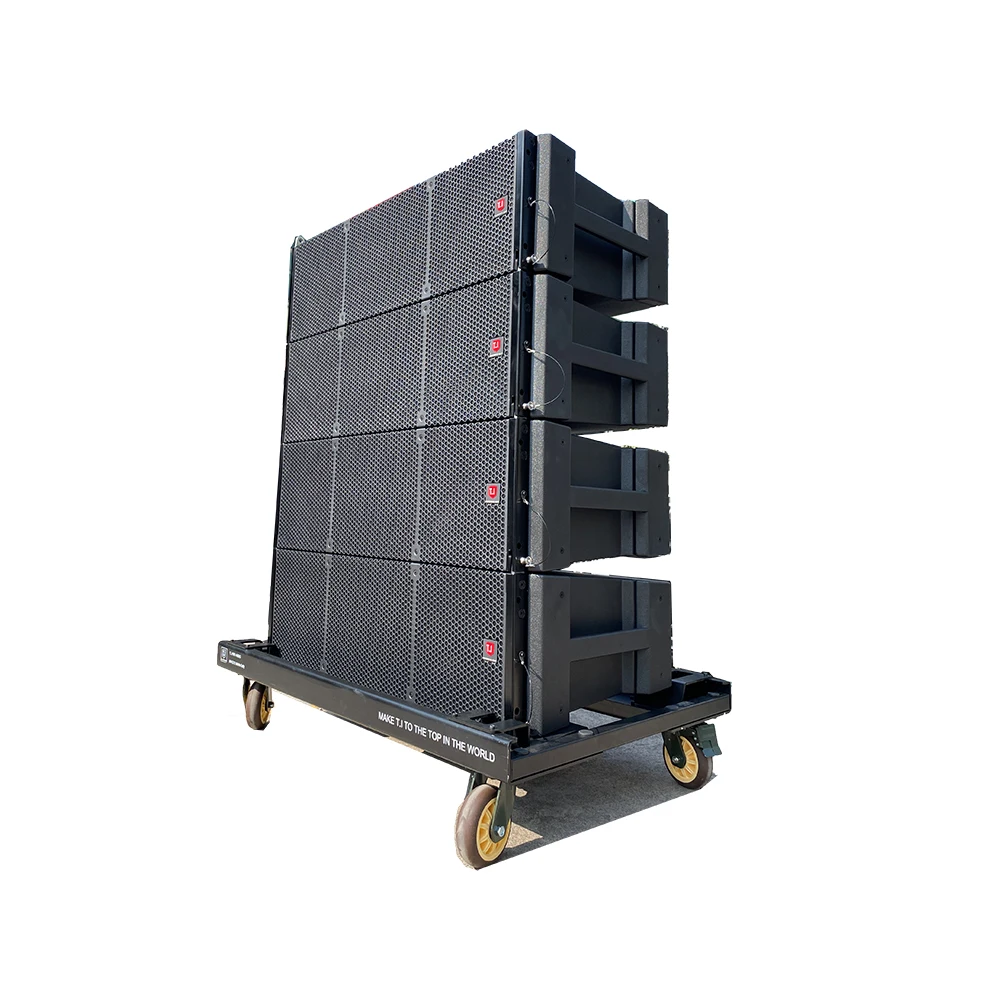 Stand 12 Inch Three Way 2000W Wood Line Array Speaker with Stage Truss Bracket