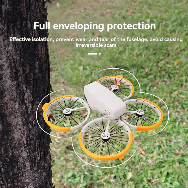 AA60-غطاء حلقة الوفير الواقية ل DJI FLIP المضادة للتصادم المروحة الحرس غطاء للحماية ملحقات طائرة بدون طيار