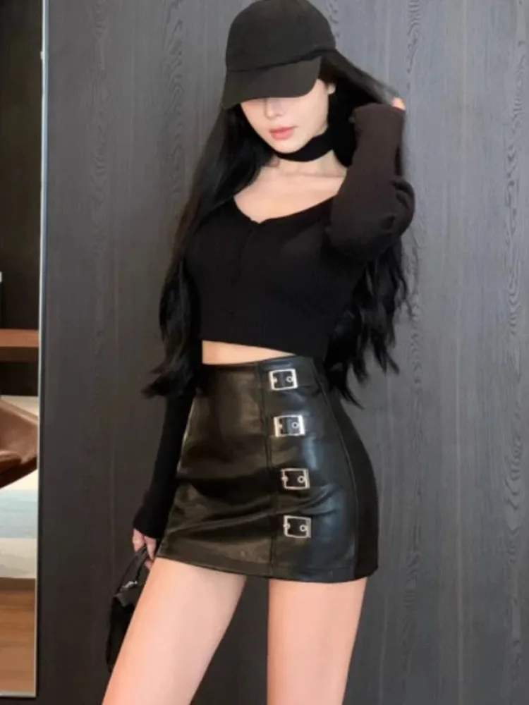 Spring New Arrivals High Waist A Line Mini Skirt Designer Inspired Casual Chic Slim Fit Versatile For Women​