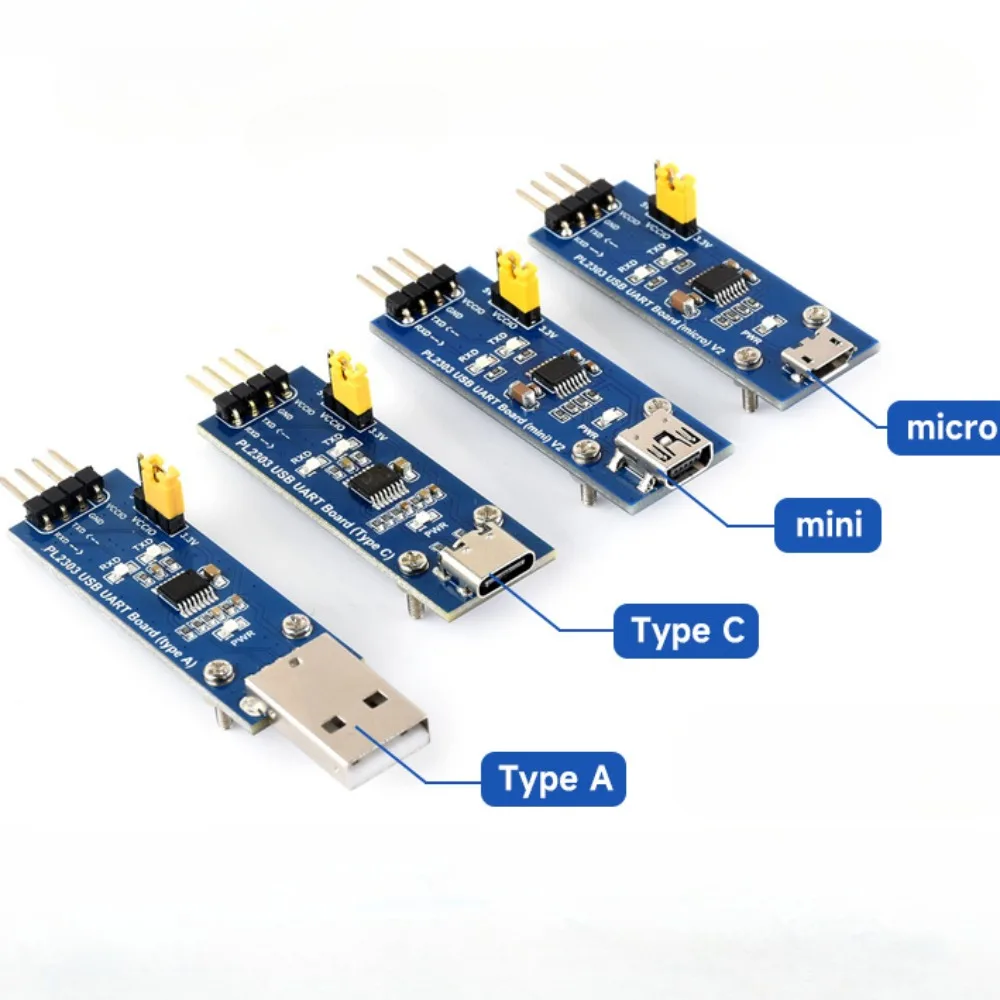 PL2303 USB to UART Serial TTL Module V2 Optional USB Interface