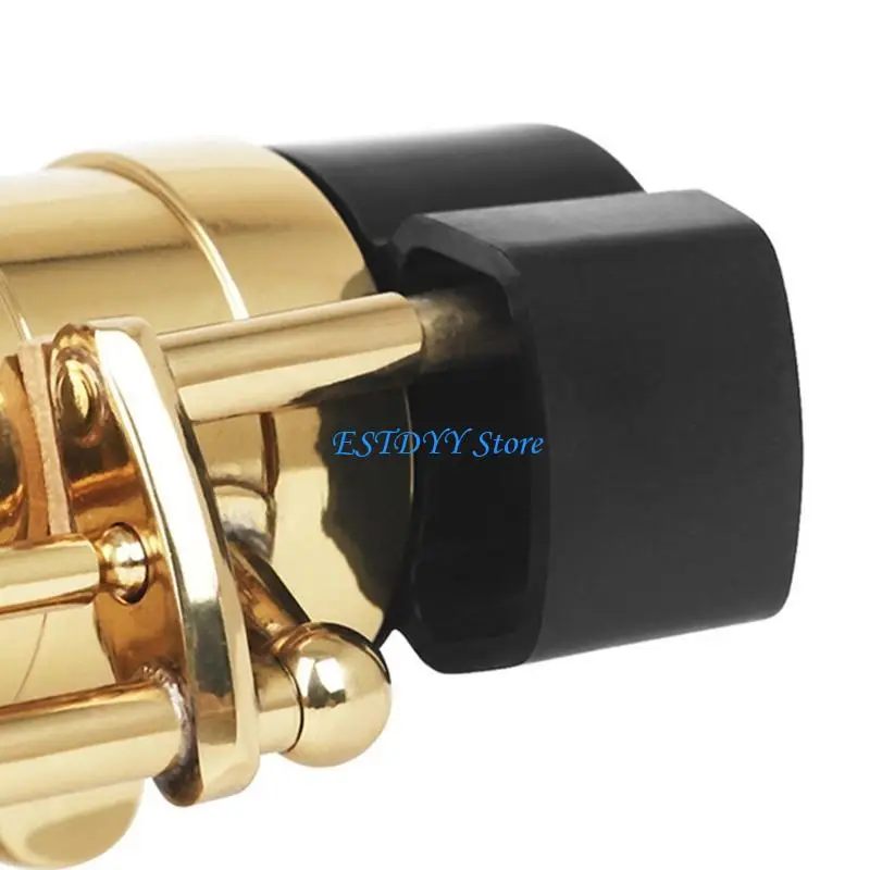 

G6DE 3Pcs Saxophone Instrument Bent Neck Plug Tenors Saxophone Protective Bent Neck End Caps AntiBump Protective End Caps