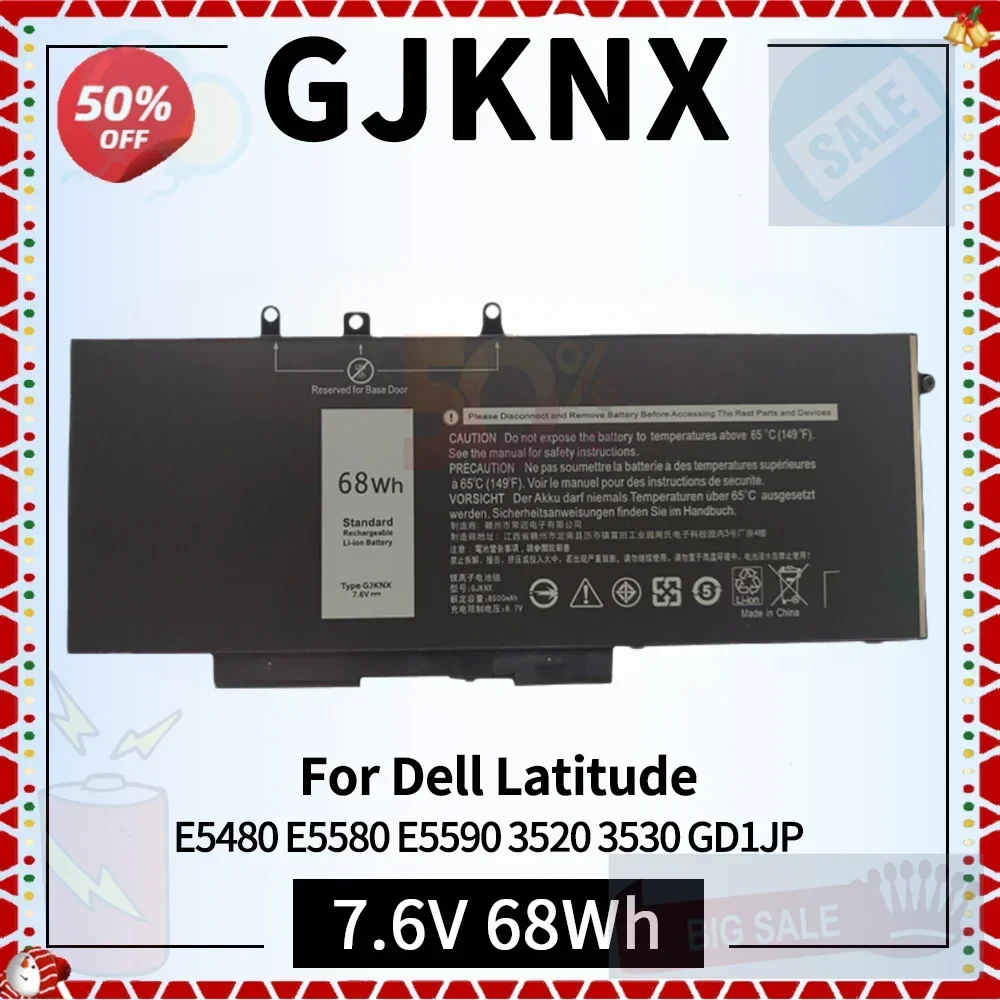 SWZY Laptop Battery Compatible for Dell GJKNX Latitude 5480 5580 5490 5580 E5480 E5580 E5590 E5490 Precision15 3520 M3520 GD1JP