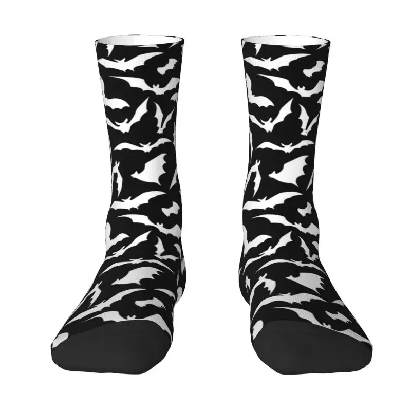 

Halloween Bats Mens Crew Socks Unisex Novelty Spring Summer Autumn Winter Dress Socks