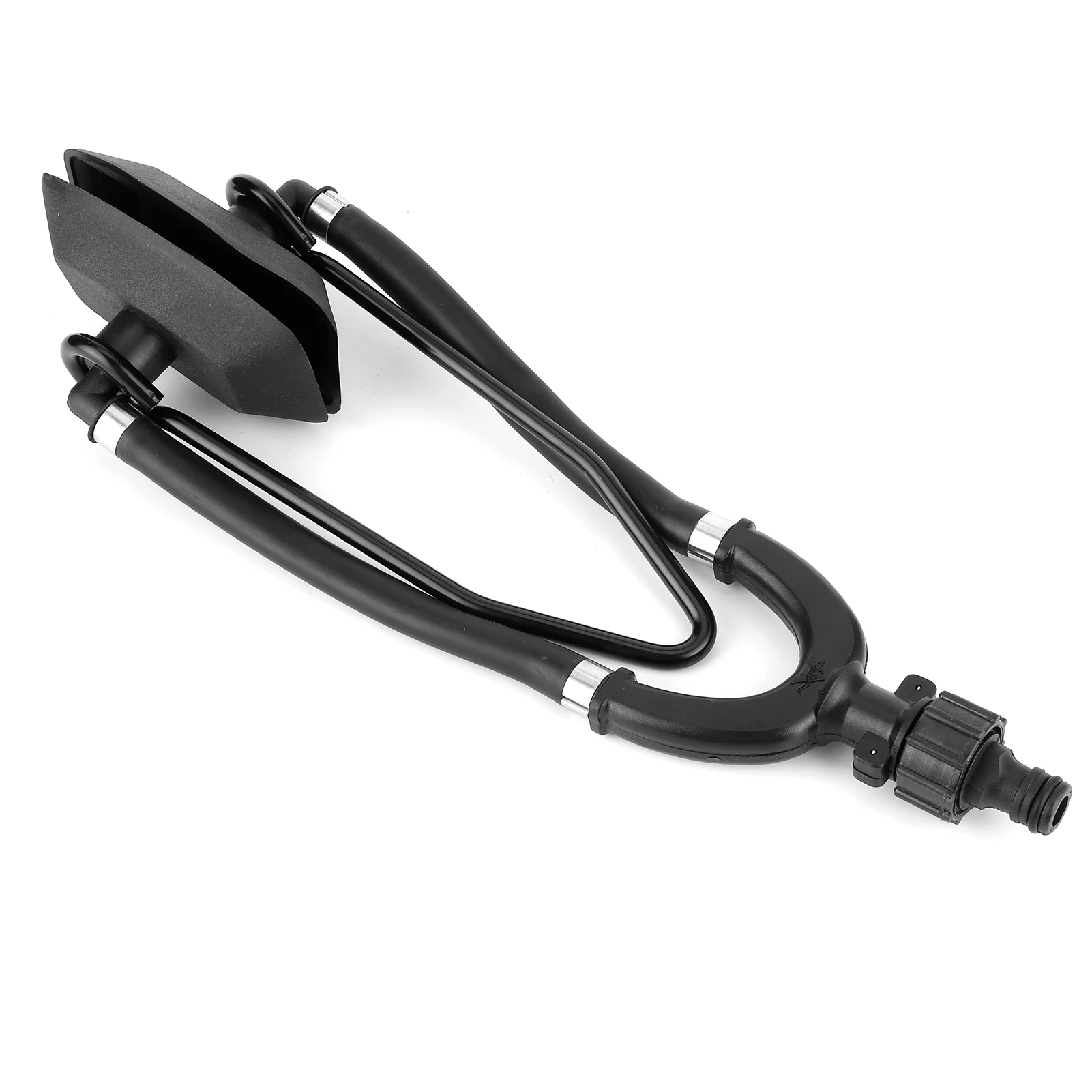 Outboard Boat Motor Water Flusher Dual Feed Large Rectangular Ear Muffs Fast Connection Dual Feed Motor Flusher Engine Flusher