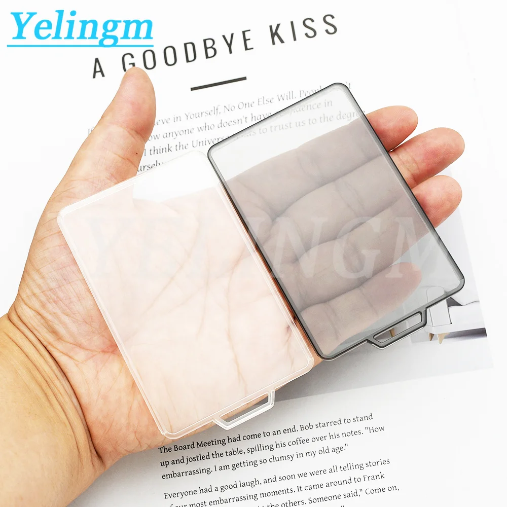 Transparent Soft TPU Car Key Card Case Holder for Tesla Model 3 Protector Cover Key Shell Accessories Black Key Bag Three 2020