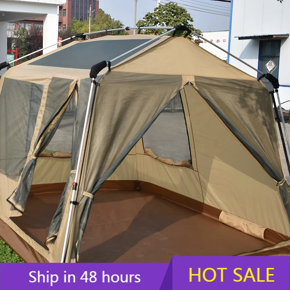 

Outdoor Camping Tent 4-6 Person Waterproof Outdoor Family Big Camping Tent