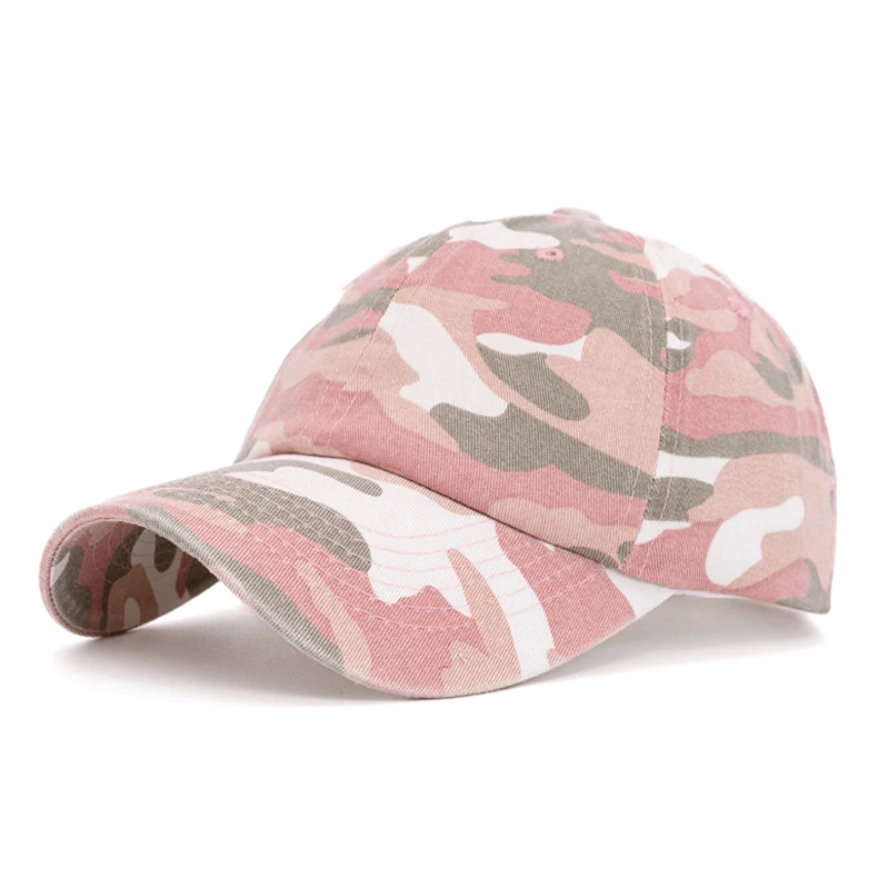 Baseballkappe mit individuellem Logo und Camouflage-Muster für Männer und Frauen, bestickte Unisex-Sommerkappe, DIY-Sonnenhut, verstellbar – Detail 8