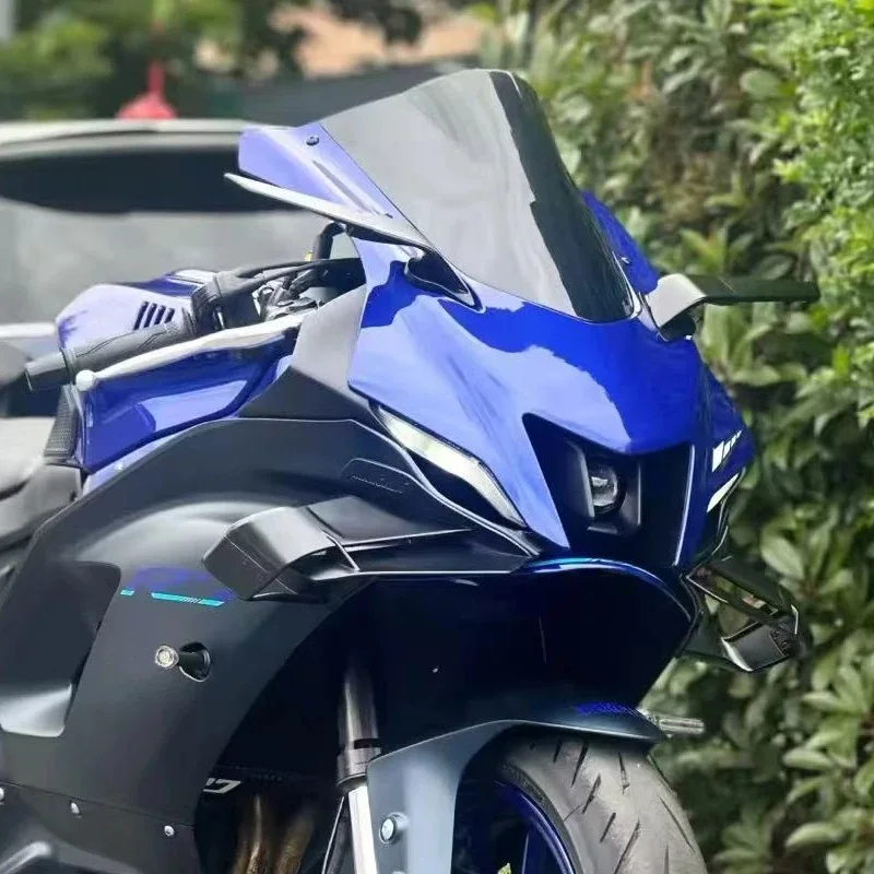 For YAMAHA YZF-R7 YZF R7 2021-2023 Front Fairing Winglets Aerodynamic Wing Cover Protection Guards Kit Cowl Fixed Wing
