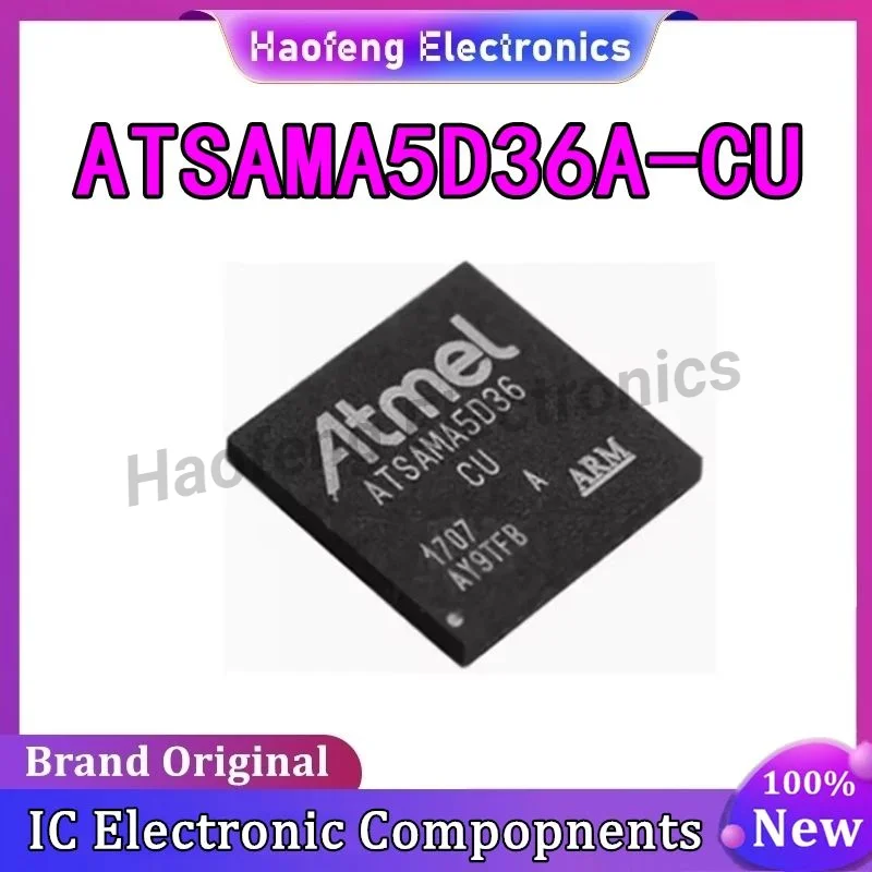 ATSAMA5D36A-CU encapsulated LFBGA-324 embedded microprocessor MPU semiconductor