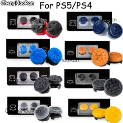 ChengHaoRan For PS5/PS4 control button, video game controller accessories for Gamepad CQC FPS Extenders Rubber Joystick Caps