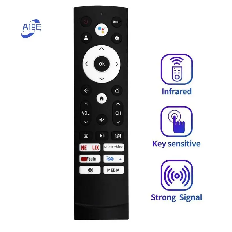 A19E-ERF3S90H Substituir controle remoto para Hisense Smart TV 50A6H 50A65H 43A6H 43A65H