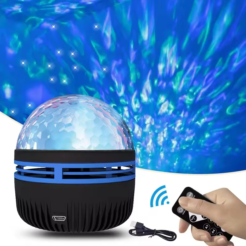 Remote Control Starry Sky Light Rotating LED Star Projector Night Light