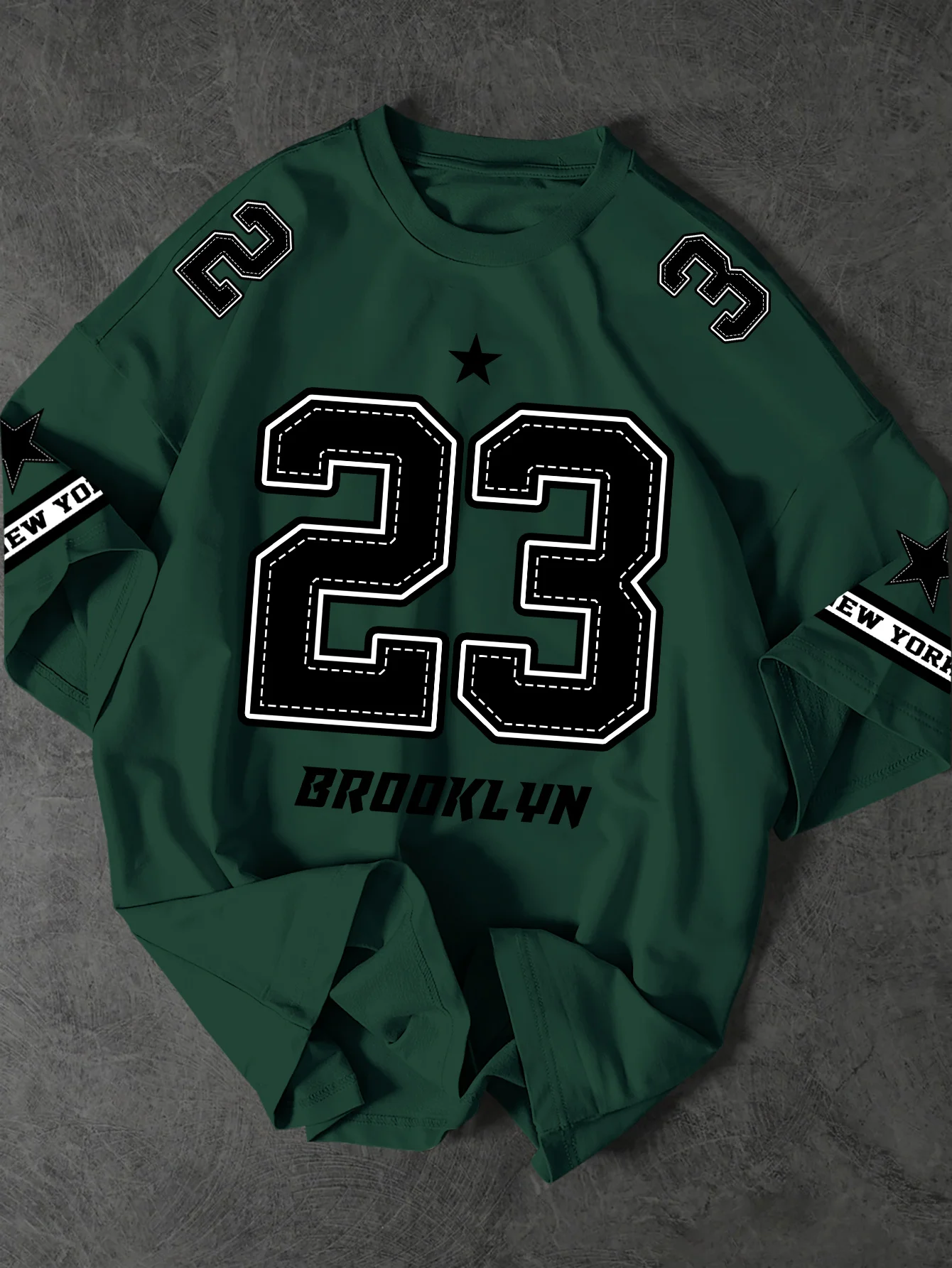 Brooklyn 23 New York Varsity Oversized Tee