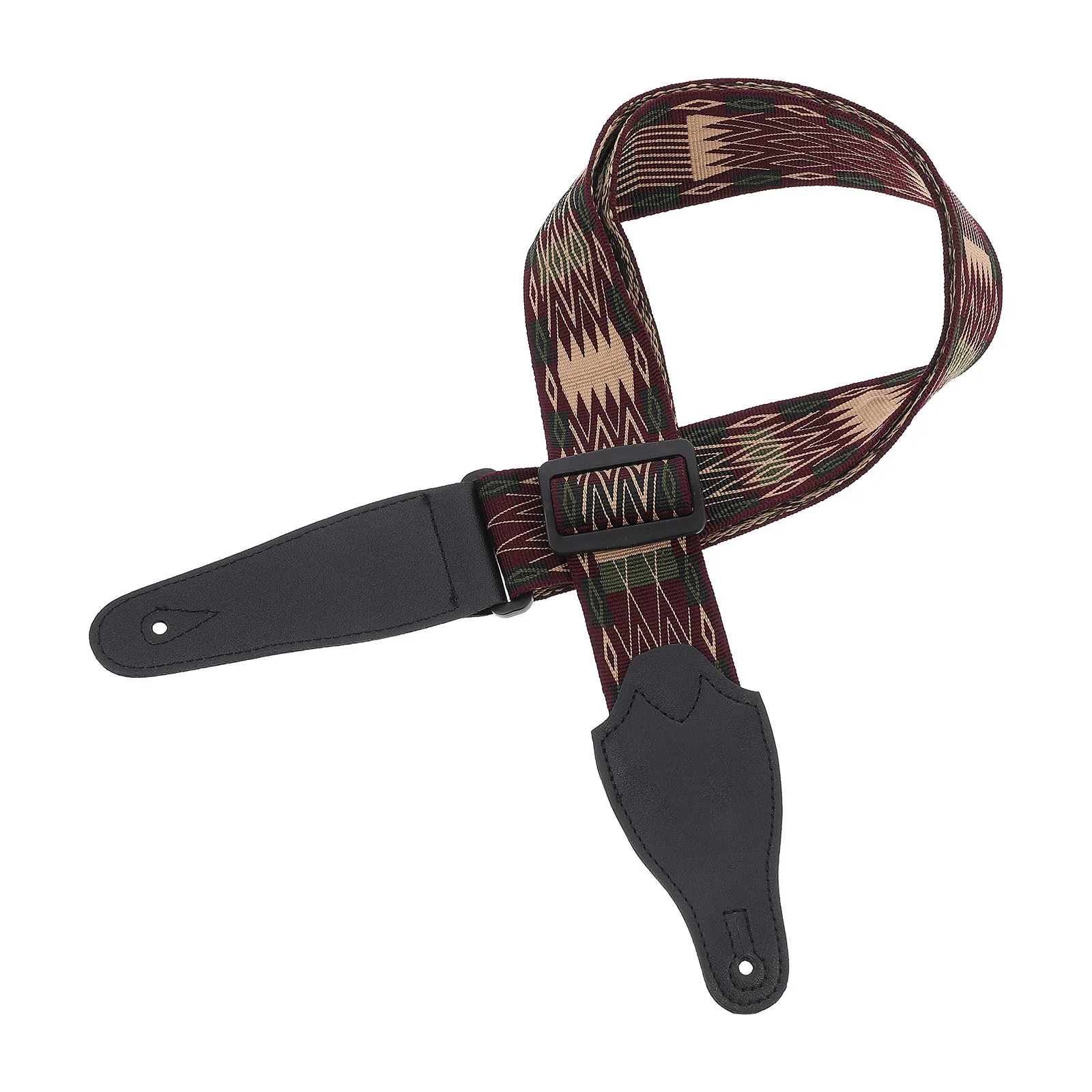 

Adjustable Guitar Strap Electric Belt Backpack Playing Replacement for Pu Accessory Parts