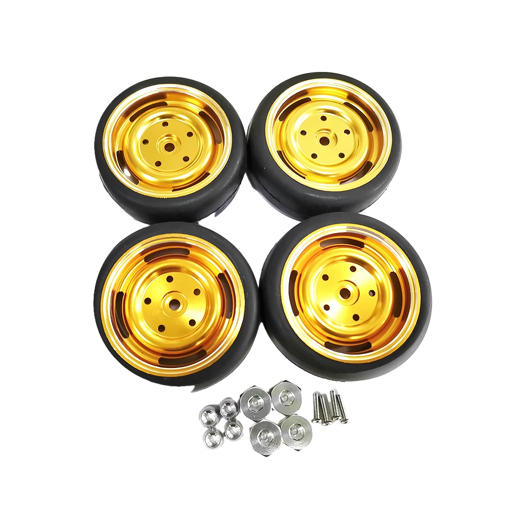 

RCGOFOLLOW 1/10 Прочные пластиковые колесные диски с шинами, запчасть для тюнинга радиоуправляемых моделей, колесные диски с шинами для радиоуправляемых машин WPL D12, запчасть для радиоуправляемых машин