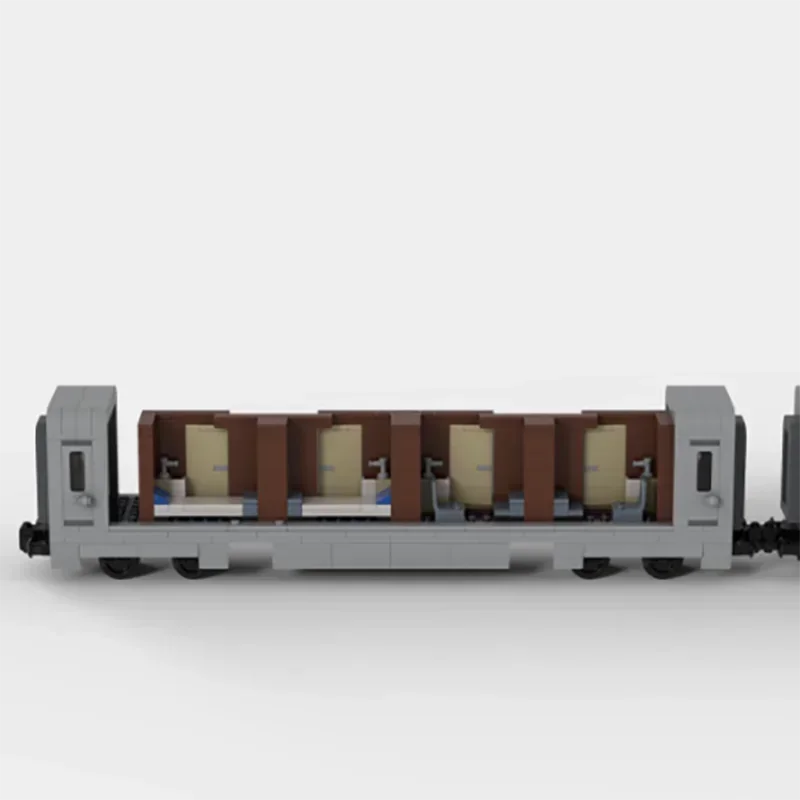 

Moc Building Blocks Indian Pacific Train with Power Functions Model Technology Bricks DIY Assembly Toys Construstion Gifts