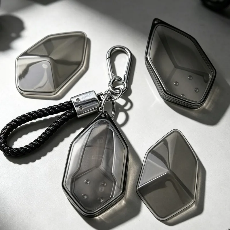 1set Car Smart Remote Key Protection Shell Car TPU Soft Rubber Key Protective Covers Auto Key Anti-fall Protective Shell Parts
