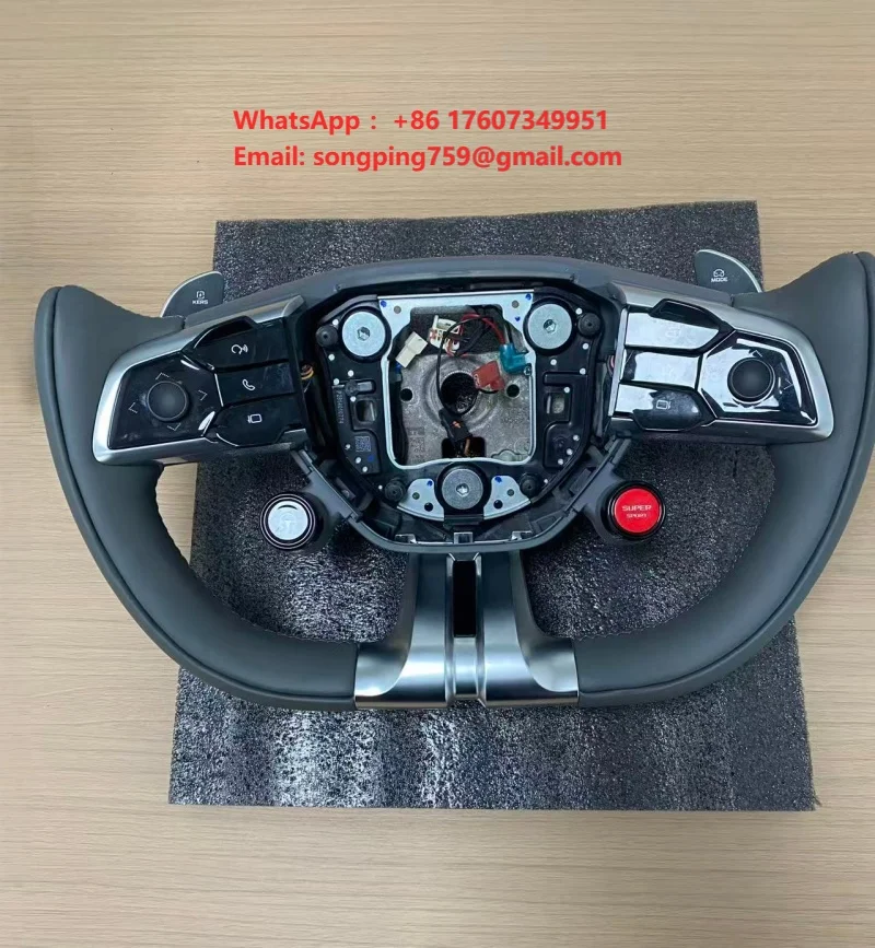 Half-spoke Steering Wheel for MG Cyberster Sports Car Heated and Vibrating Customizable  Fiber Steering Wheel 11402516