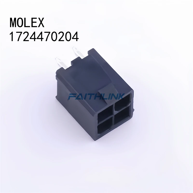 

10PCS 1724470204 172447-0204 MOLEX connector 2x2P spacing: 4.2mm straight insertion 100% New original