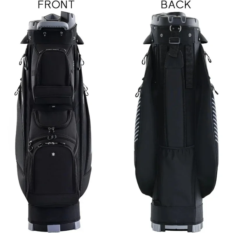 2024 T-Lock 14-Way Organizer Divider Top Premium Cart Bag with Handles and Rain Cover Designed for Men Ideal