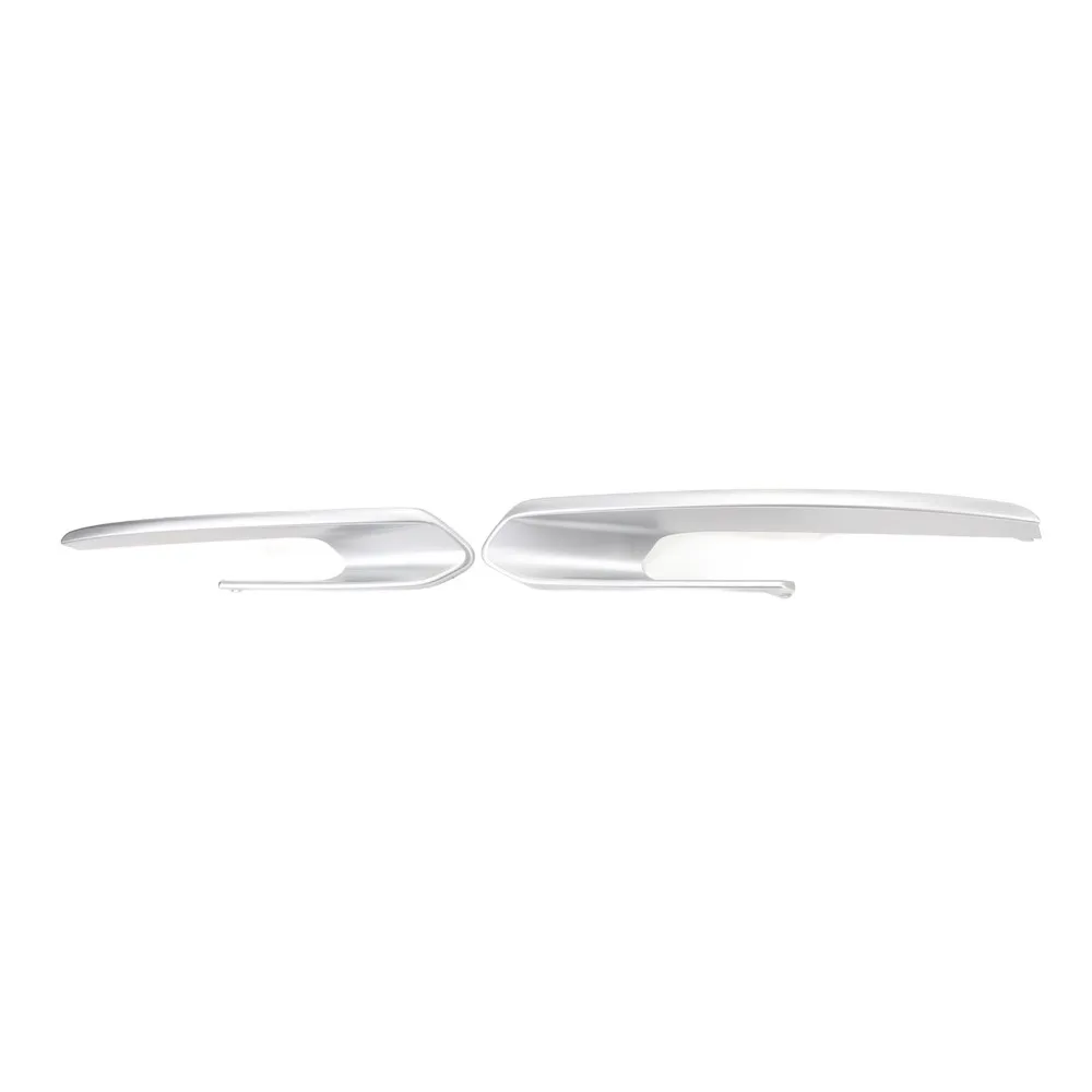 

1 Pair Front Fog Light Frame Cover 51117279696 Decorative Front Bumper Fog Lamp Trim Strip
