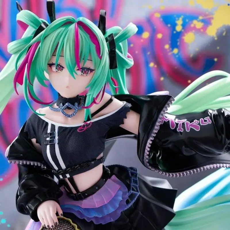 In Stock Genuine Sega Figurizm Alpha Hatsune Miku Punk Ver Figure Toy Christmas Gift New and Unopened Collector Figurine Toy Hot
