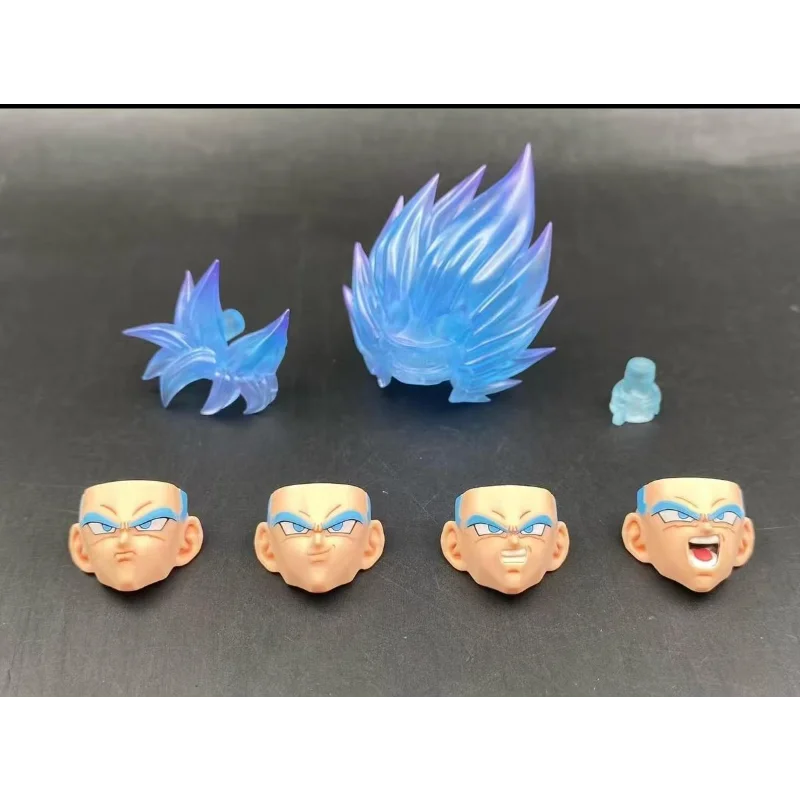 مجموعة ملحقات نحت رأس العالم الأزرق Lao Lei LEFMA الأصلية shf Wukong ملحقات نحت الرأس الأزرق والأصفر