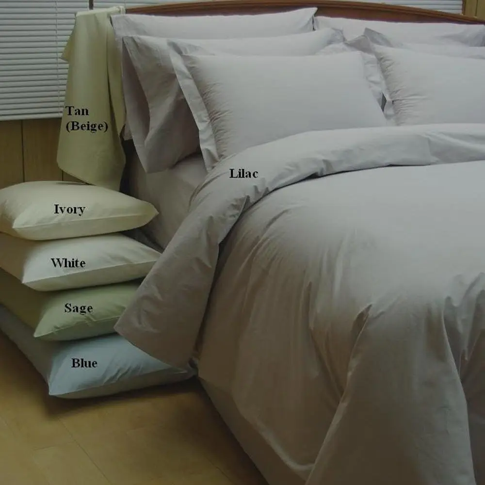 

8-Piece White King Size Bedding Set with Down Alternative Comforter and 250-Thread Count Sheets