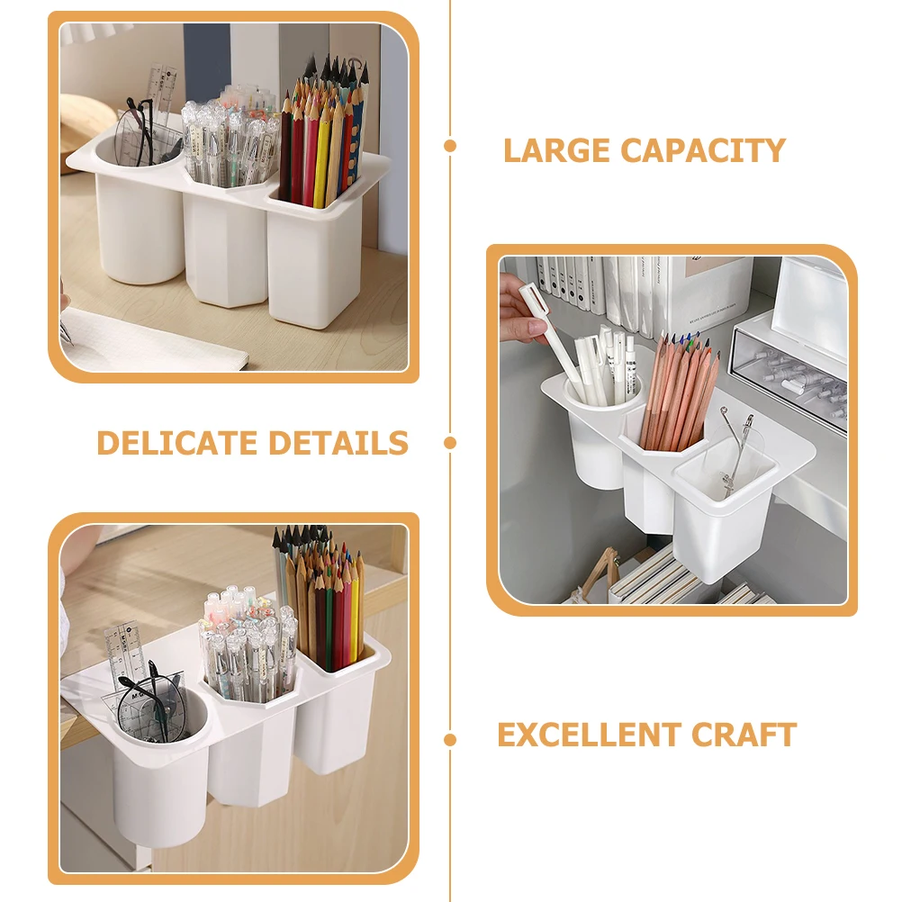 

Container Table Storage Box Student Desk Organizer Office Decor for The Hips Tabletop