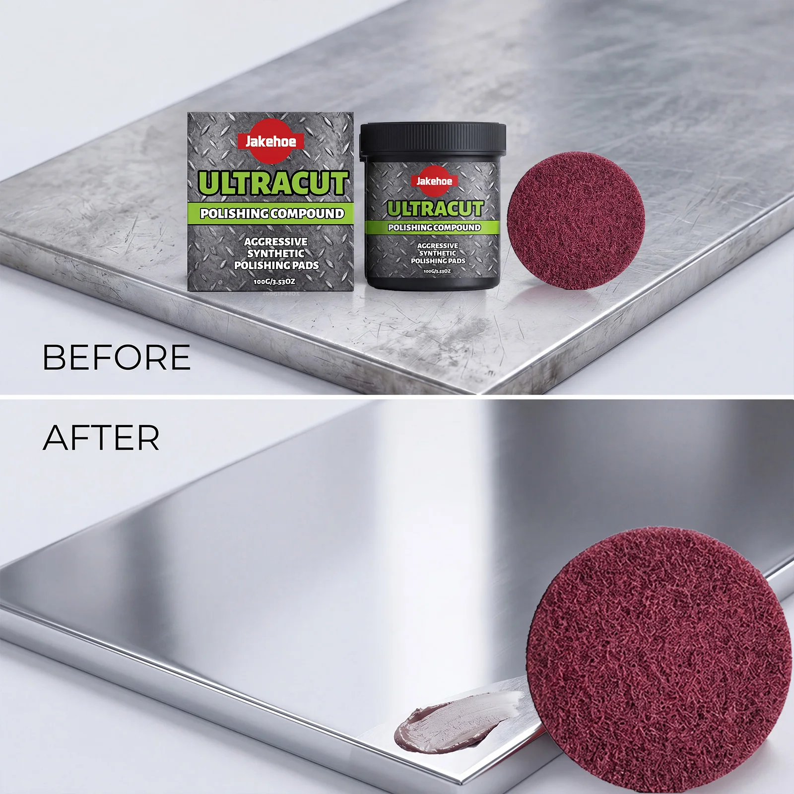 Furniture Polishing Cream Remove Scratches & Oxidation Stains Restore Shine Long-Lasting Protective Layer Renovation Care Paste