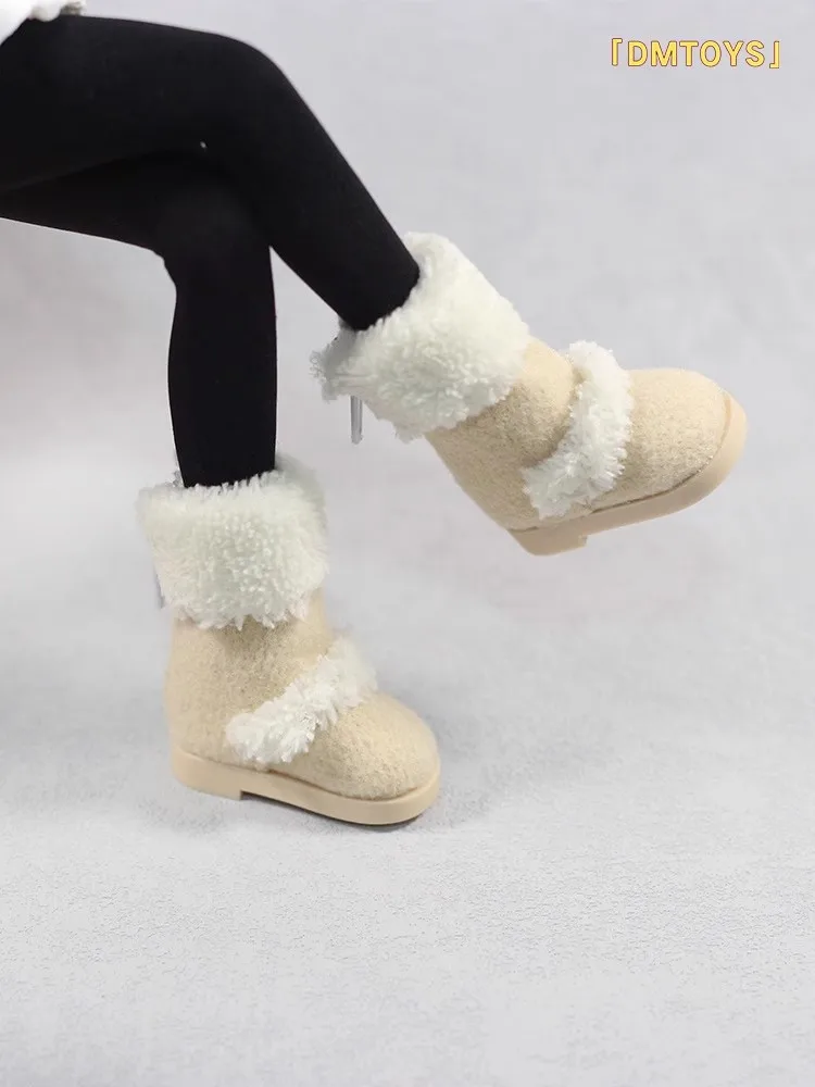 DMTOYS DP001 DP002 Skala 1/6 Damskie Kapcie Buty Zimowe Śniegowce Ręcznie Robiony Model Pasuje do 12'' TBL42 S10PH JO Figurka Akcji Damskiej
