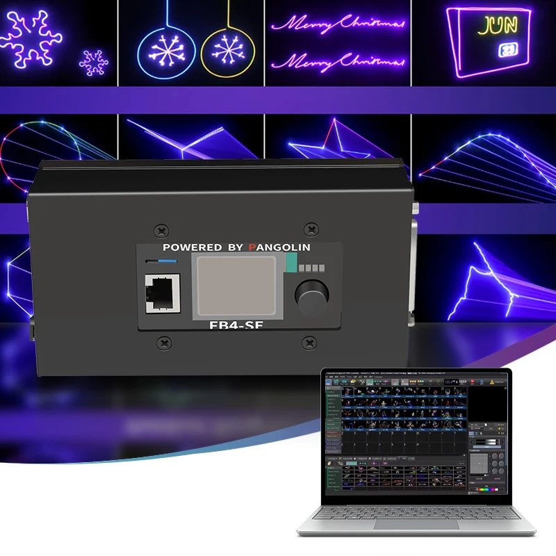AICPOSE Professional Wholesale New Pangolin Fb4 Laser Controller Rgbw Quick Show Laser Fb4