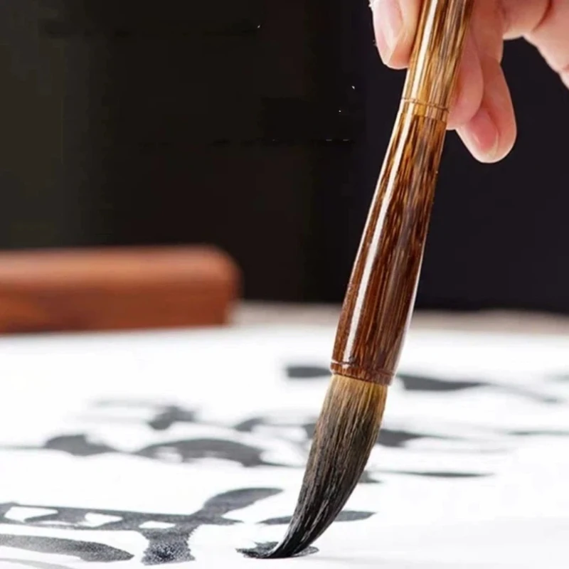فرشاة الخط الصيني القلم ابن عرس فرشاة شعر الكتابة فرشاة الرسم للمبتدئين النصي العادي الصين في الخط الخط
