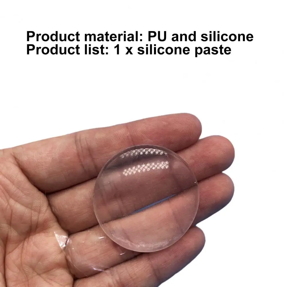 4.5cm Anti-collision Sticker Mute Self-adhesive Transparent Cartoon Silicone Door Handle Bumper Protective Plug For Home Door