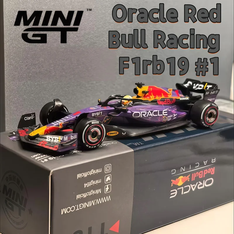New Original Oracle Red Bull Racing 1/64 F1rb19 #1 Collect Car Verstappe 1194 Diecast Model Classic Racing Toy Hobbyist