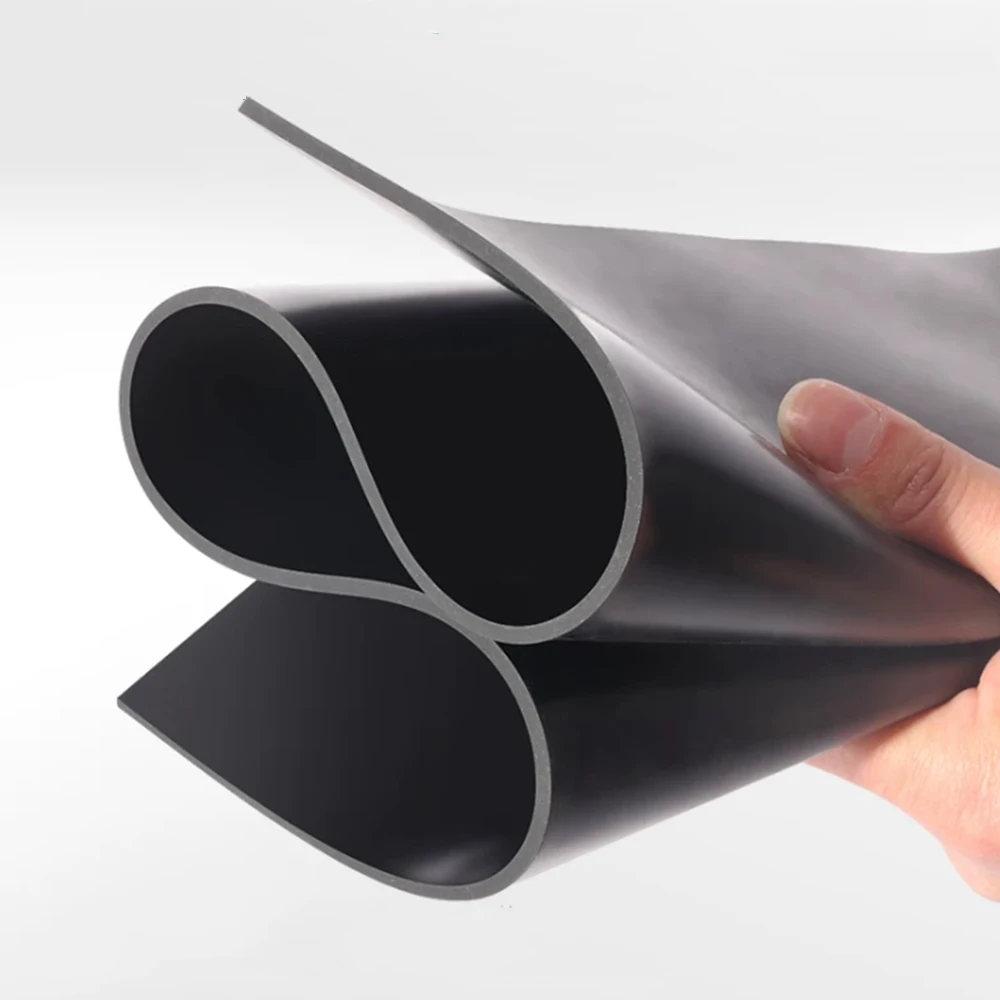 Thickness 1mm-6mm EPDM Rubber Sheet Acid And Alkali Resistant Anti-Collision Rubber Pad 50x50mm~500x500mm Marine Board 1-20Pcs