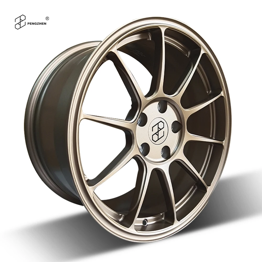 For  Customize Matte Bronze Forged Alloy R18 R19 PCD 5x120 Jantes Wheel Rim for BMW 320i 328i