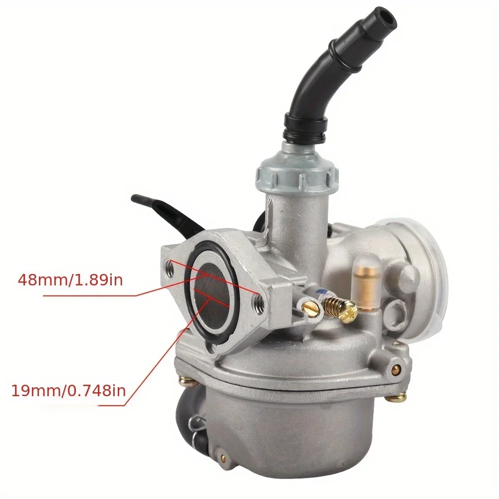 PZ19 Carburetor 19mm Carb with Air Filter, Motorcycle Carburetor Set For Chinese TaoTao Baja 50cc 70cc 80cc 90cc 110cc 125cc ATV view 4
