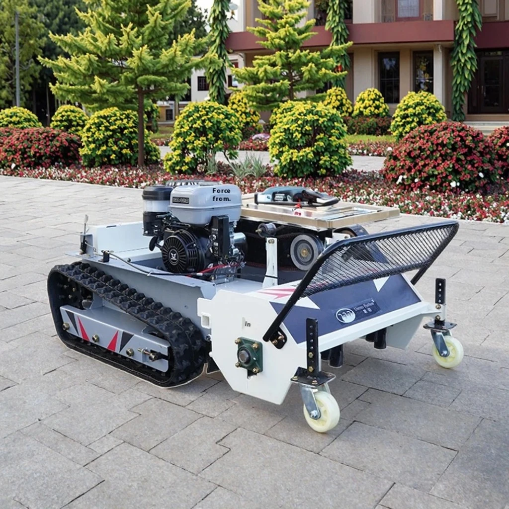 Factory direct high-power 196cc 4-stroke 24V electric grass trimmer/intelligent remote control all-terrain trimmer