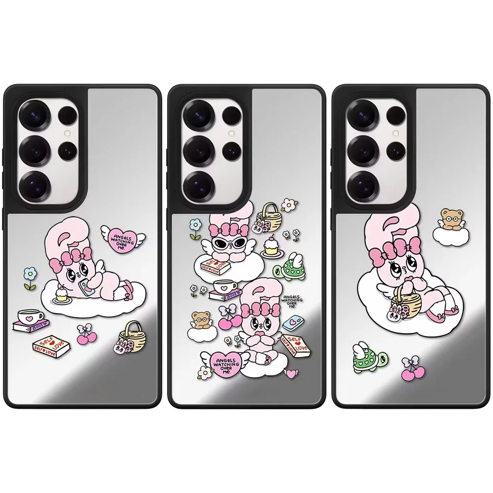 

6040327 Mirror Magnetic Case: Compatible with Samsung Galaxy S23 U S24U S25 S26 Ultra S25+ S26 Plus Shell