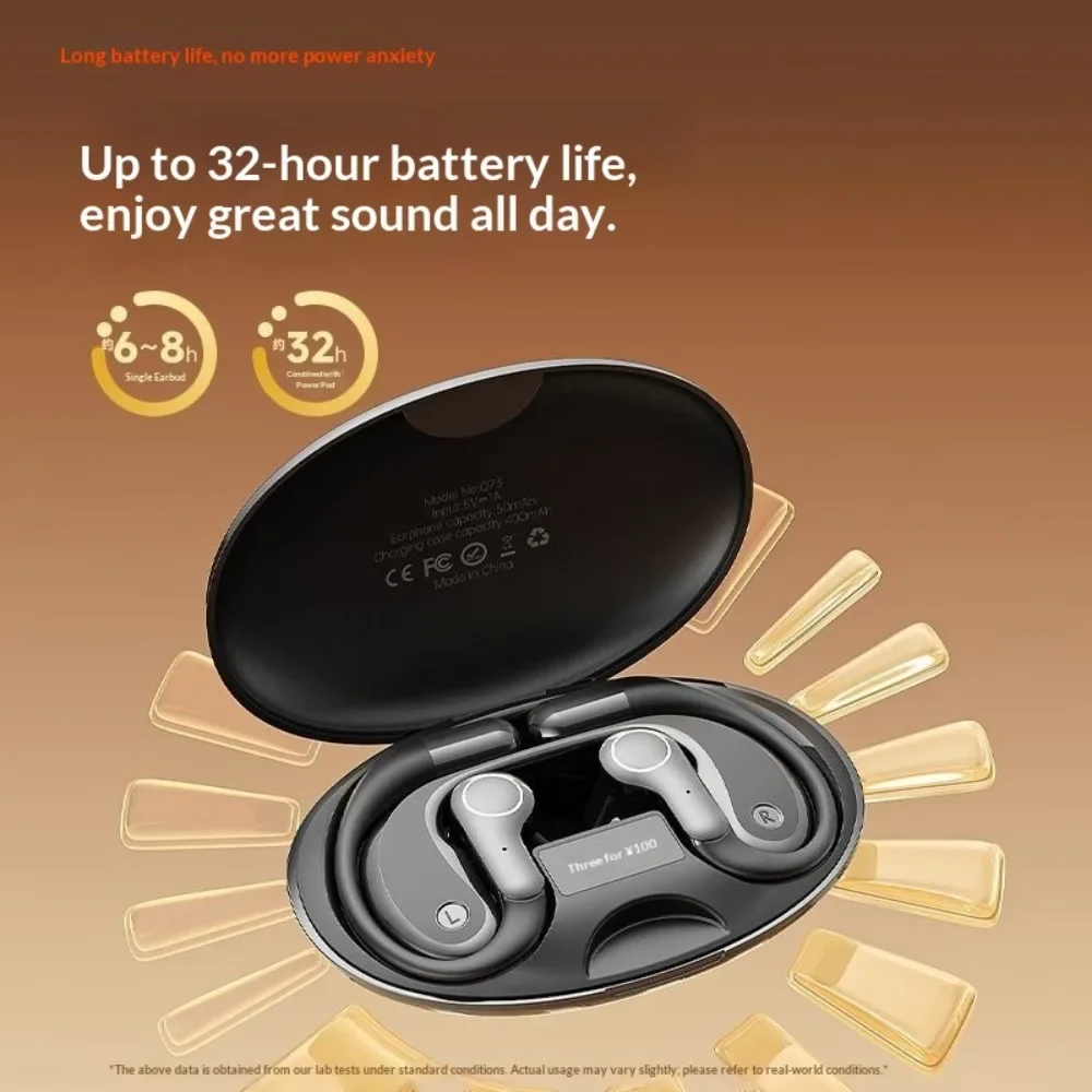 2026 New Model Wireless Bluetooth 5.4 Headphones High Sound Quality Sports Fitness Ultra-Long Battery Life Anti-Slip Comfortable