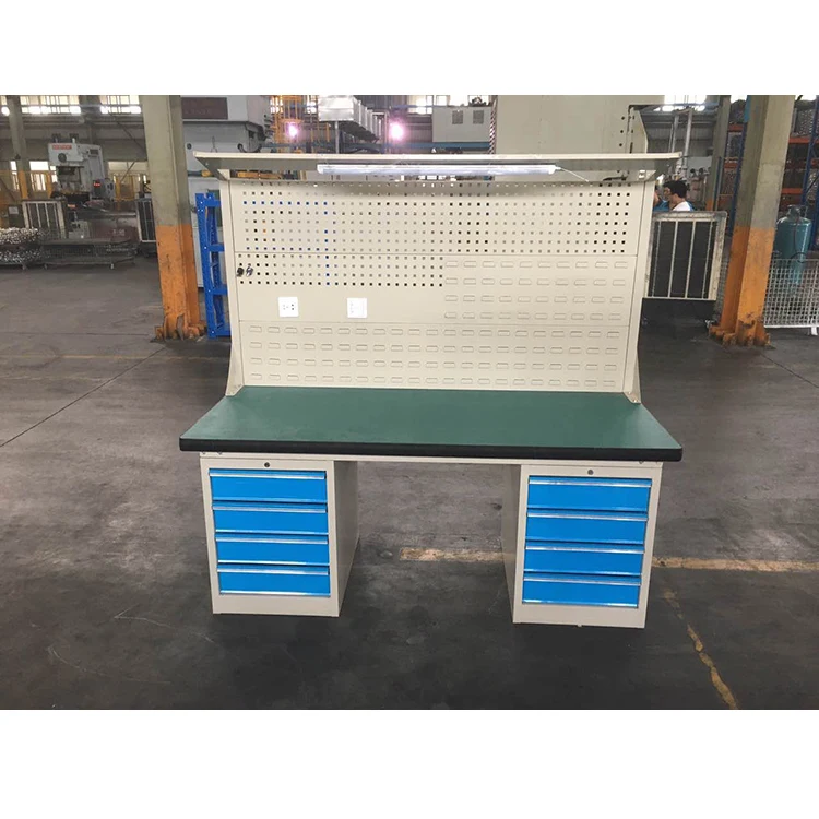 Antistatic Desk Easy Assembly Anti-static Light Duty  Workbench Table