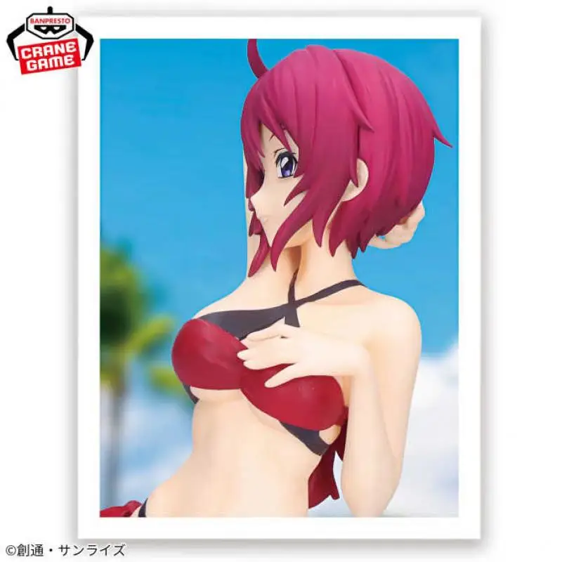 22cm Genuine Banpresto Mobile Suit Gundam SEED Destiny The movie version shines with charm Lunamaria Hawke swimwear Figure Model